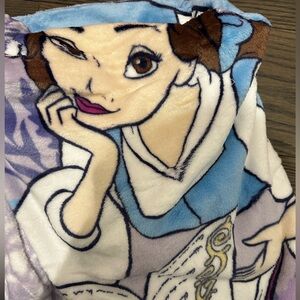 Disney’s Belle Vera Bradley Plush Throw Blanket NWT